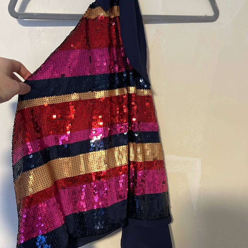 NWT Trina Turk sparkly halter top